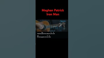 Thumbnail of Meghan Patrick - Iron Man Guitar Chords Lyrics #shorts
