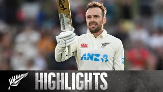Tom Blundell Hits Career Best in Day of Action | DAY 2 HIGHLIGHTS | BLACKCAPS v England | Bay Oval