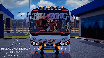 BILLABONG Kerala Bus Mod In Bus Simulator Indonesia - Bussid Bus Mod - Bussid Car Mod - Bussid