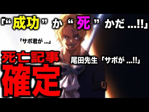 “あの”新聞記事はやはりサボの●●だった...!?【ワンピース考察】
