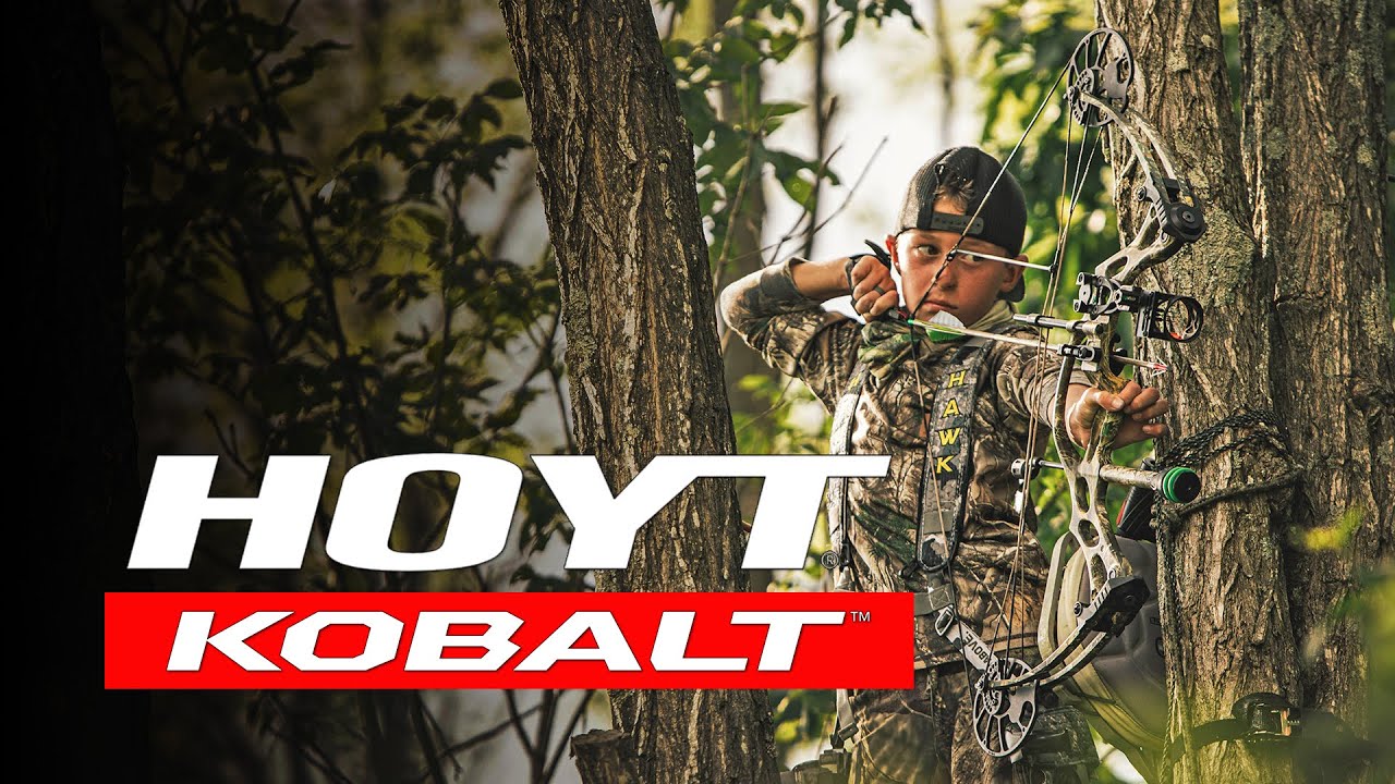 All NEW HOYT Kobalt Youth Bow Specs, Range Time YouTube