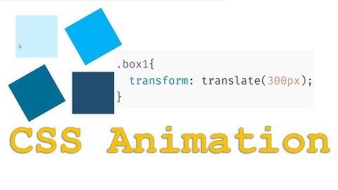 CSS3 Animation Tutorial in Bangla