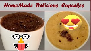 Delicious CupCake in 2 Mins | Eggless CupCake  | CupCake Using Minimum Ingredients