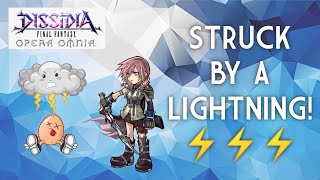 Dissidia Final Fantasy Opera Omnia [ DFFOO GL ] - Maxing Out Lightning And Skill Showcase