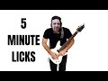 Satriani 7&#39;s - 5 Minute Licks