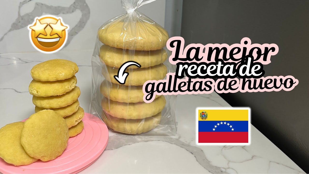 Receta de Galletas de huevo 