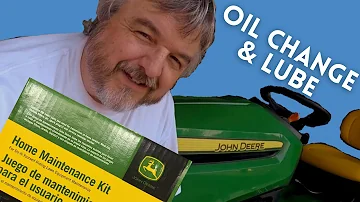 Jak často měnit olej v sekačce John Deere x300?