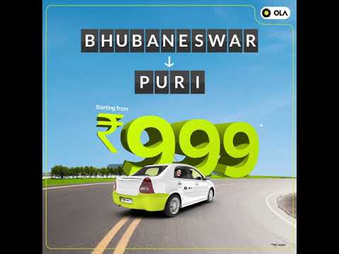cab試験 Ola Outstation - Bhubaneswar
