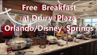 Free Breakfast At Drury Plaza Hotel Orlando Near Disney Springs | Everything that's Included! by Momma Snark 2,003 views 2 months ago 7 minutes, 44 seconds