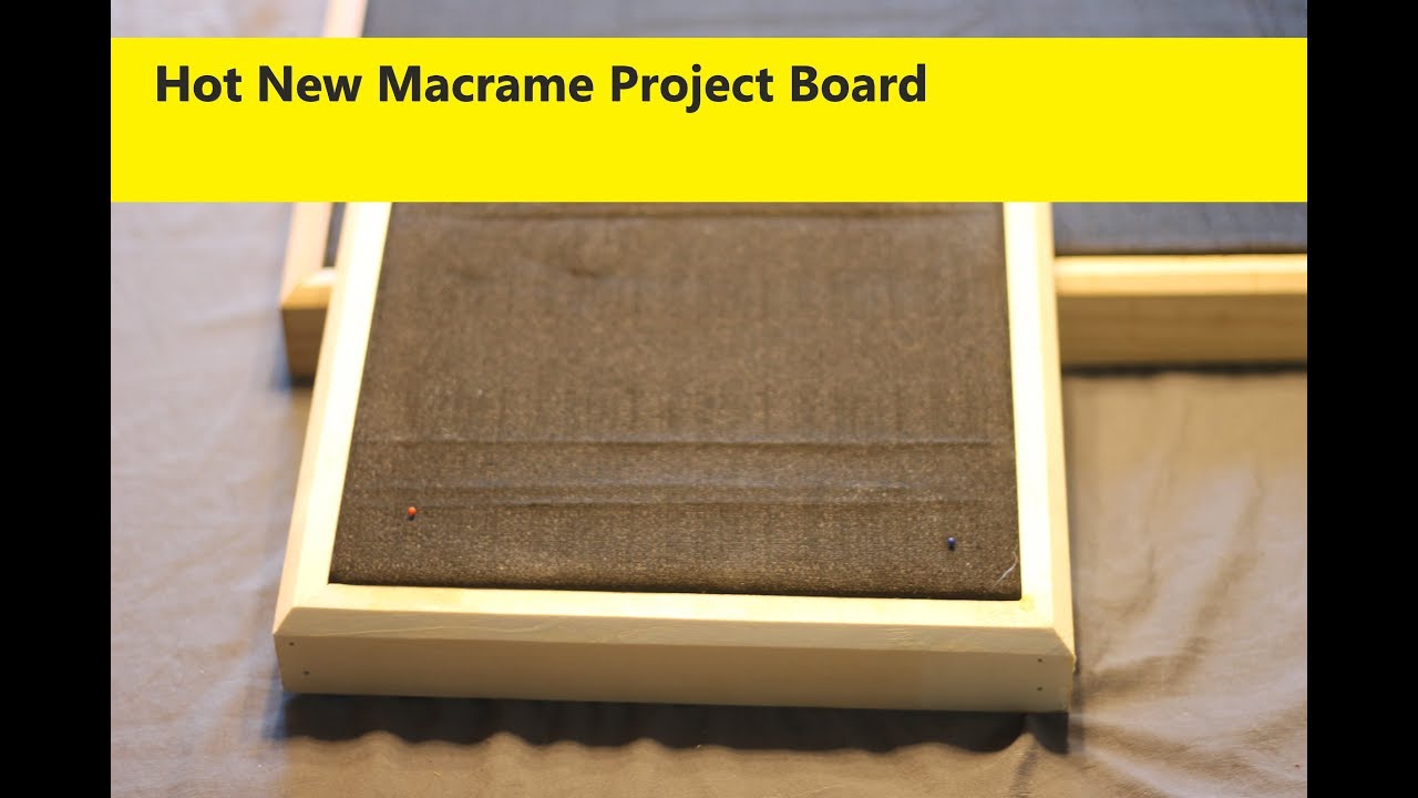 How to Make a Macrame Board for $15 - FeltMagnet