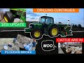 PLOUGH FALLS APART, DRILLING CONTINUES & CATTLE/3650 UPDATES