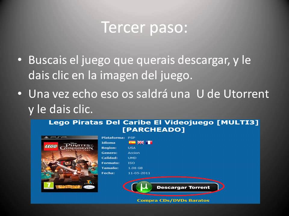 Como descargar juegos piratas PSP YouTube