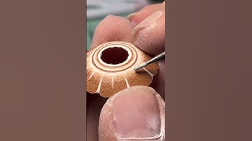 Unseen Egg Carving Masterpiece! 🥚✨ One Week of Art in a Single Egg!