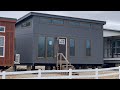 MODERN MONOSLOPE Tiny Home w/full size appliances, walkin tile shower & walkin closet