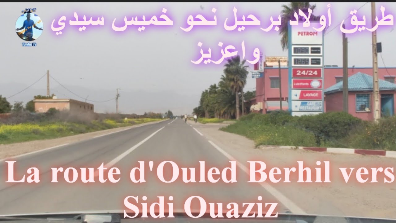 الربيع يكسو أرجاء الطريق بين أولاد برحيل و سيدي واعزيز في منظر طبيعي أقل ما يقال عنه أنه جميل جدا 