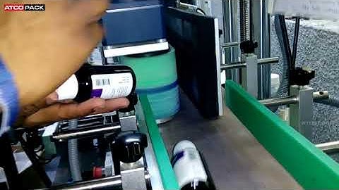 Round Bottle Self-adhesive Labeling Machine - ATCOPACK
