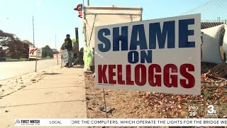 Kellogg's union rejects tentative contract agreement; strike continues