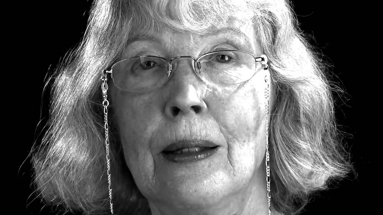 Film backdrop image for Fleur Adcock reads her poem Strangers on a Tram (2012)