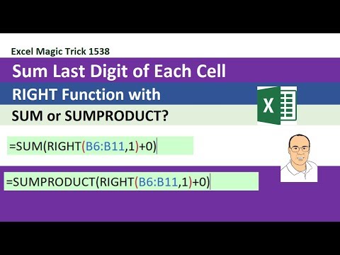Excel Magic Trick