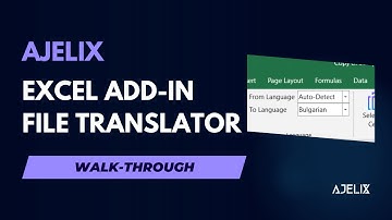 Ajelix AI Excel Assistant - Excel File Translator