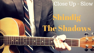 Rhythm Guitar Lesson: The Shadows | Shindig | Slow Speed Close Up chords