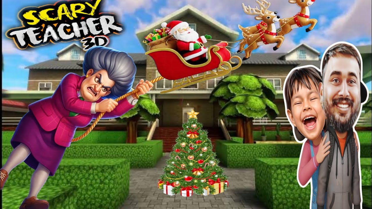 Scary teacher 3D | Christmas event 2025 last video 