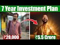 Work only for 7years  investment plan how to become a crorepati with smart investing hemant pant
