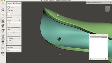 AFO Leg Cast with Meshmixer Simple Version