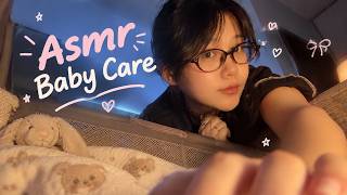 ASMR: POV Bạn Là Em Bé | lau người với Bubble Soap, chải tóc, nhỏ mắt & Âm Thanh thư giãn screenshot 3
