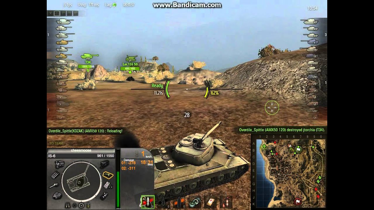 world of tanks with ghost9161