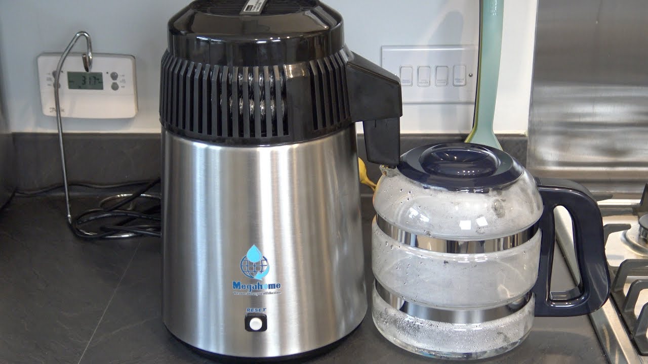 Megahome Water Distiller Unboxing First Use Youtube