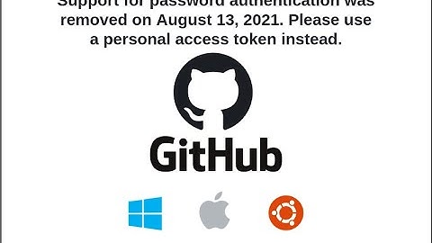 Support for password authentication was removed on August 13, 2021.