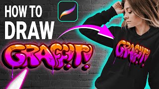 How To Draw Graffiti In Procreate - Procreate Tutorial For Beginners screenshot 4