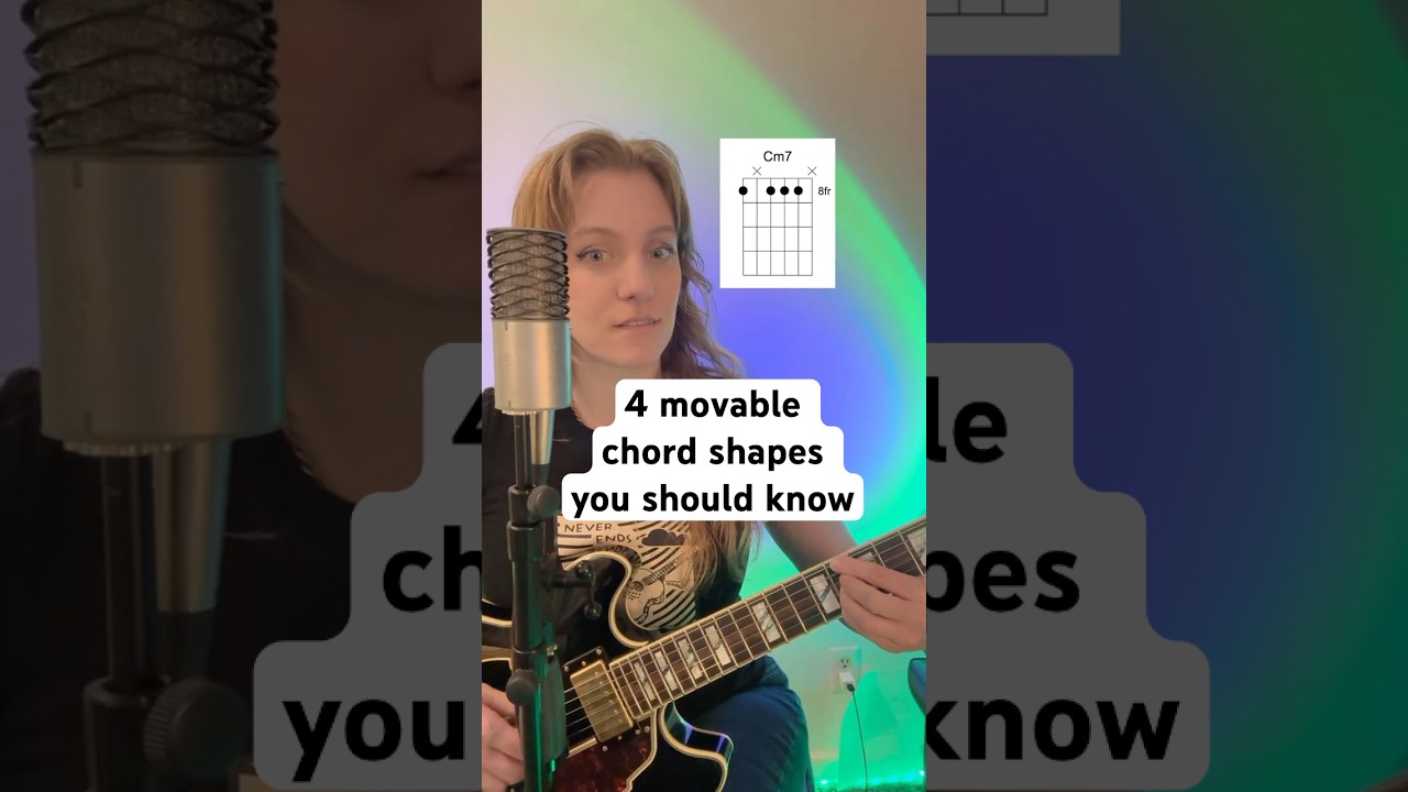 4 Moveable Chord Shapes You Should Know