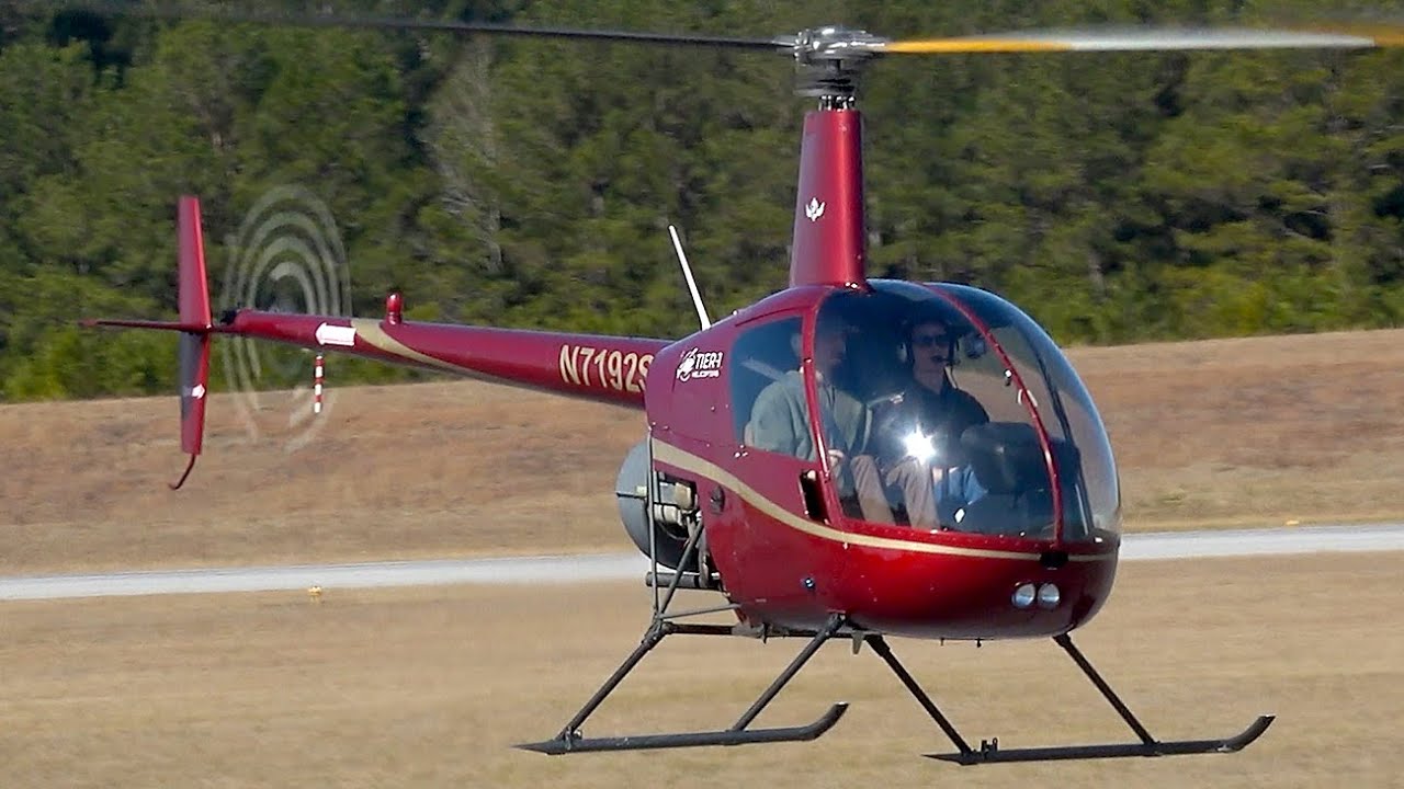 Helicopter Action Bell-407,R-22, R-44, and more speedway Airport 🛫