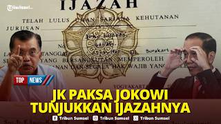 🔴Kesal Difitnah, Jusuf Kalla Desak Jokowi Perlihatkan Ijazah Asli ke Publik untuk Akhiri Polemik