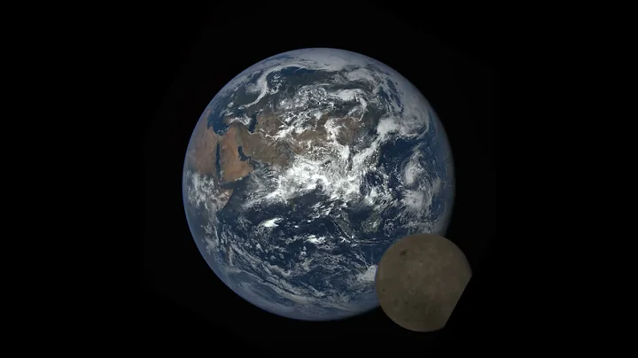 NASA Camera Catches Moon 'Photobombing' Earth