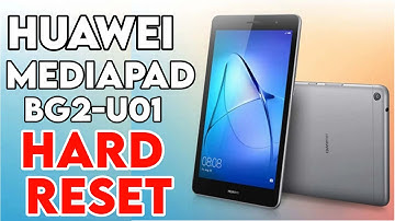 Huawei MediaPad Hard Reset/Remove Pattern Lock (BG2-U01) || Huawei MediaPad Factory Reset