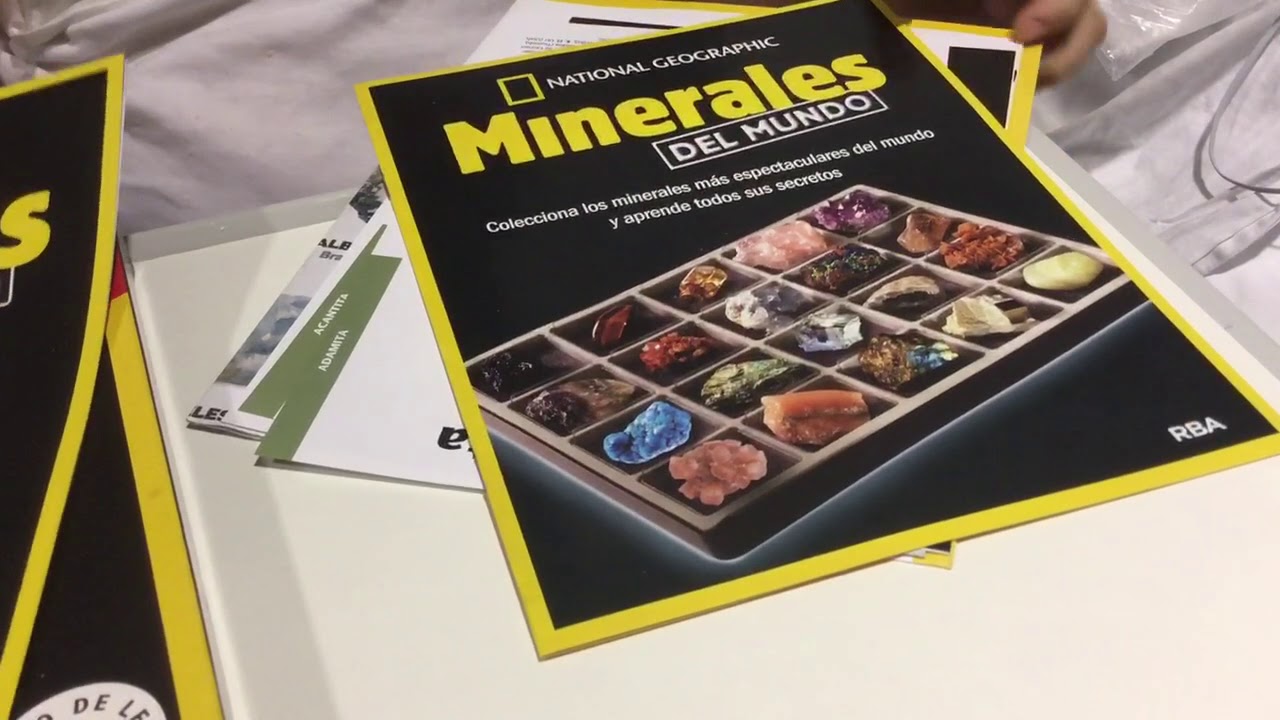 Fascículos Minerales del mundo. Oro