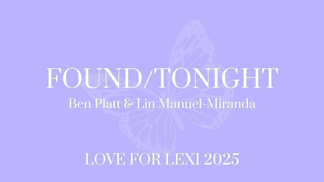 Found/Tonight - Ben Platt & Lin Manuel-Miranda - YouTube