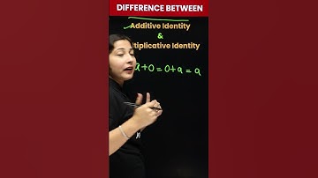 Additive Vs. Multiplicative Identity: Do You Know The Difference? 👩‍🏫🔢#mathsmagic #mathskills