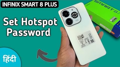 Infinix Smart 8 Plus Hotspot password kaise lagaye, how to set Hotspot password in infinix, change h