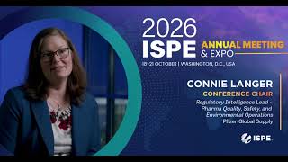 2026 ISPE Annual Meeting & Expo: Chair Invite