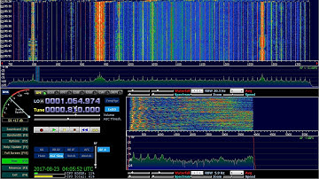 Mediumwave AM Band Scan 540 to 1710 Khz on Afedri SDR receiver