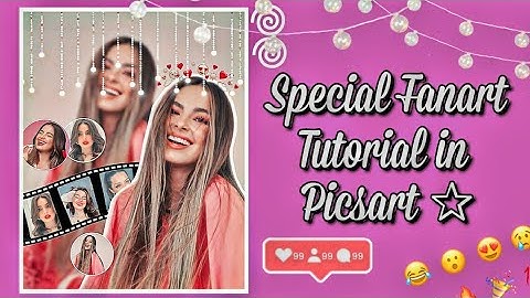 FANEDIT TUTORIAL FOR INSTAGRAM FANPAGES | EASY PICSART FANART TUTORIAL FOR FP