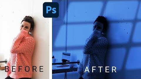 How to Create Window light effect in photoshop | window Shadow effects