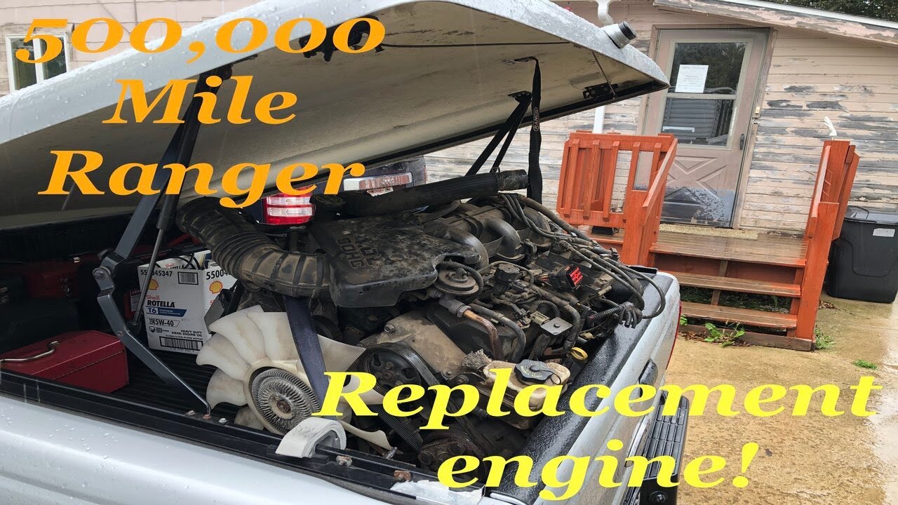 500,000 Mile 2005 Ford Ranger REPLACEMENT ENGINE FOUND, what a deal