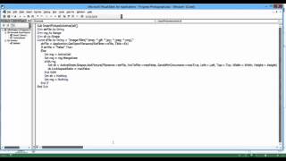 Insert Picture into Excel Using VB
