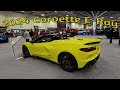 2024  chevrolet corvette eray convertible at the twin cities auto show