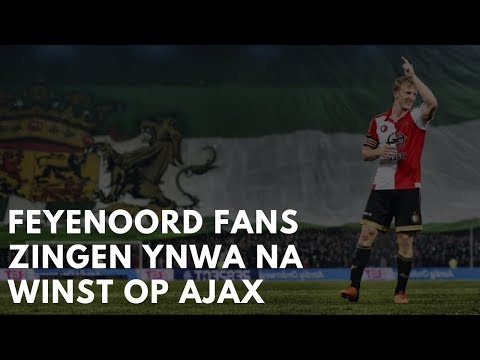 ᴴᴰ Insane You'll Never Walk Alone by Feyenoord fans after last minute goal against Ajax